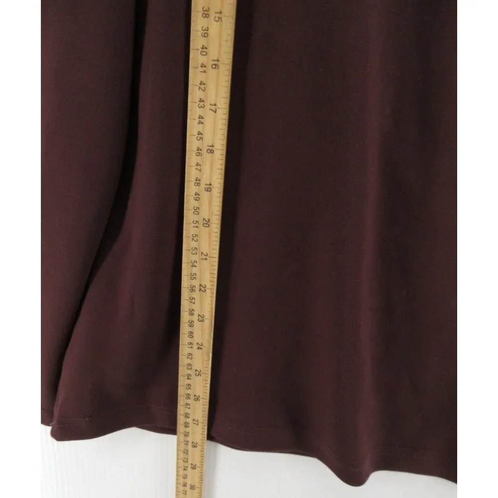 Magaschoni Sweater Small 1/4 Zip Pullover Minimalist Mock Neck NEW